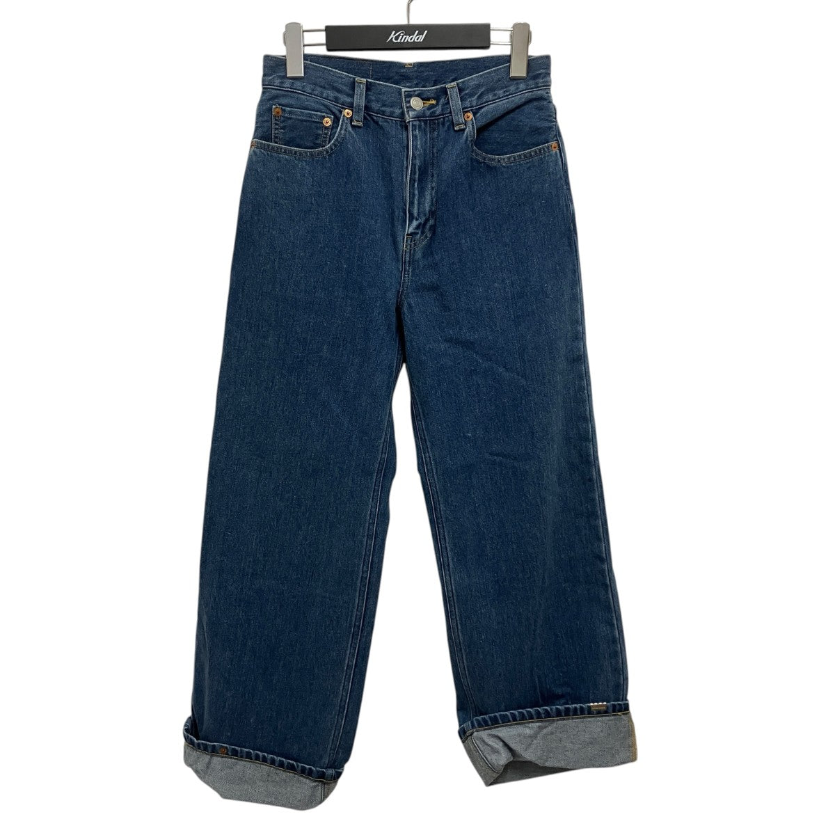 kotohayokozawa LOOSE ROLLED-UP JEANSデニムパンツKT24A-PT02 古着・中古-1枚目のアイテム画像