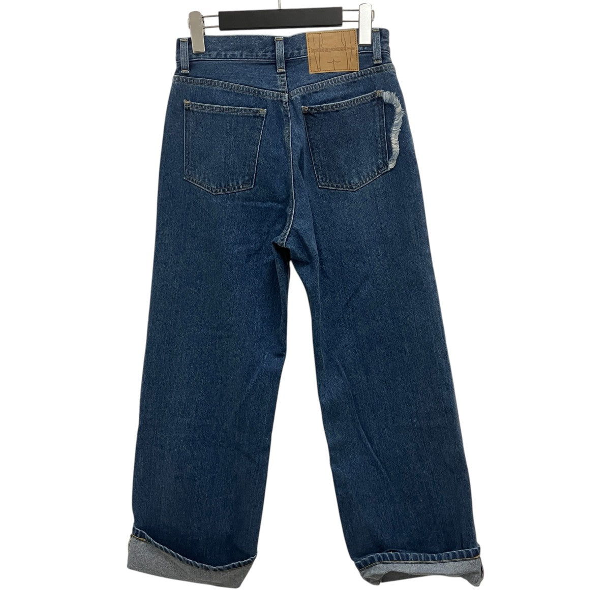 kotohayokozawa LOOSE ROLLED-UP JEANSデニムパンツKT24A-PT02 古着・中古-2枚目のアイテム画像