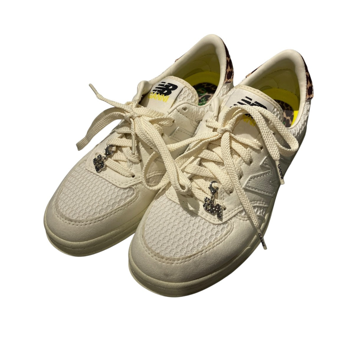 NEW BALANCE×Ganni GANNI × New Balance T500スニーカーCT500GA 古着・中古-1枚目のアイテム画像