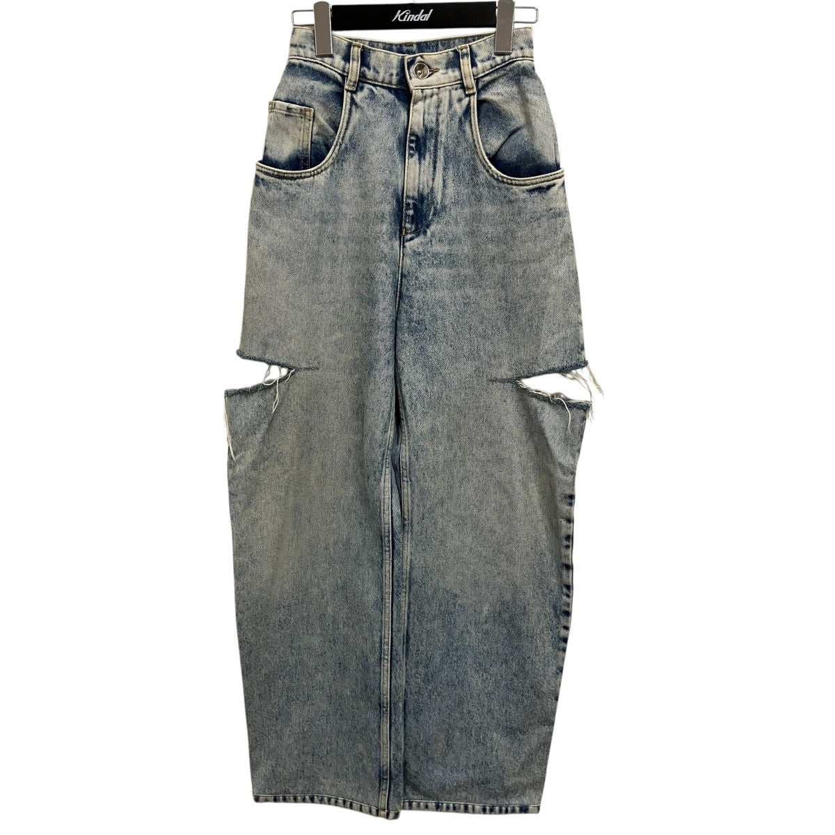 Maison Margiela 22AWスラッシュディテールサイドカットデニムパンツS51LA0051 S30513 古着・中古-1枚目のアイテム画像