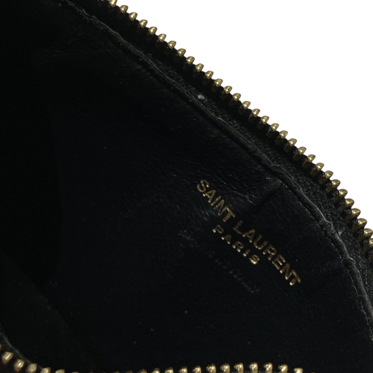 Saint Laurent Paris モノグラム フラグメント ジップカードケース607915 古着・中古-3枚目のアイテム画像