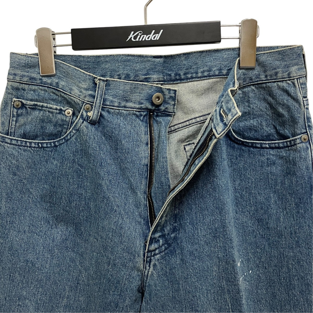 RAINMAKER DENIM SEMI FLARED TROUSERS LIGHT INDIGOデニムパンツRM252-012 古着・中古-3枚目のアイテム画像