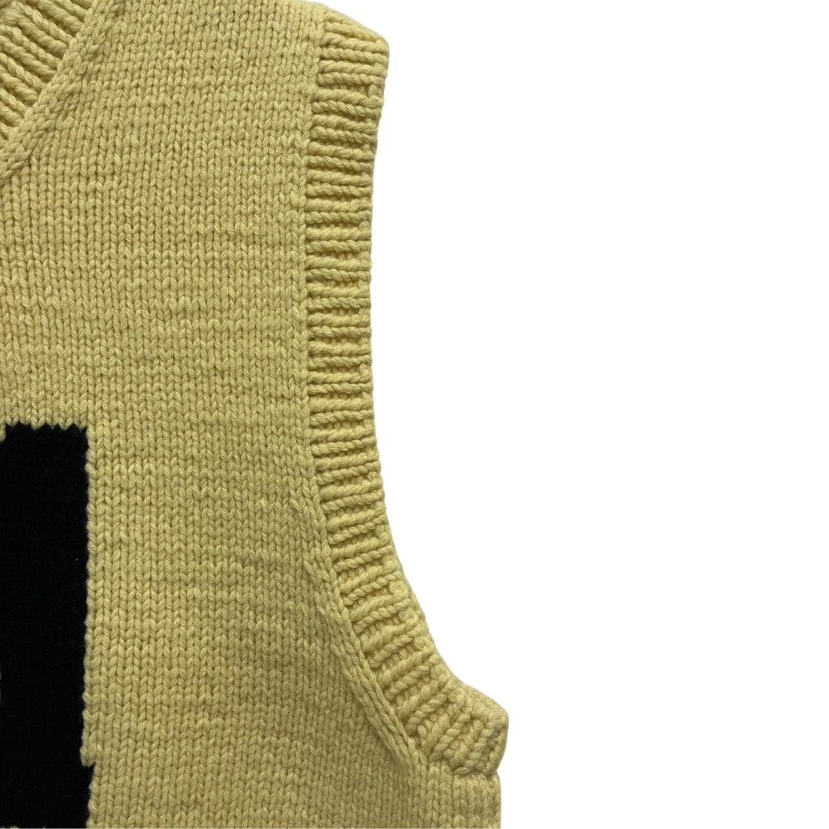 MAATEE＆SONS MusterWerk別注 Ex． M HAND KNIT 浅V-VESTニットベストMTMU3303-0101D 古着・中古-4枚目のアイテム画像