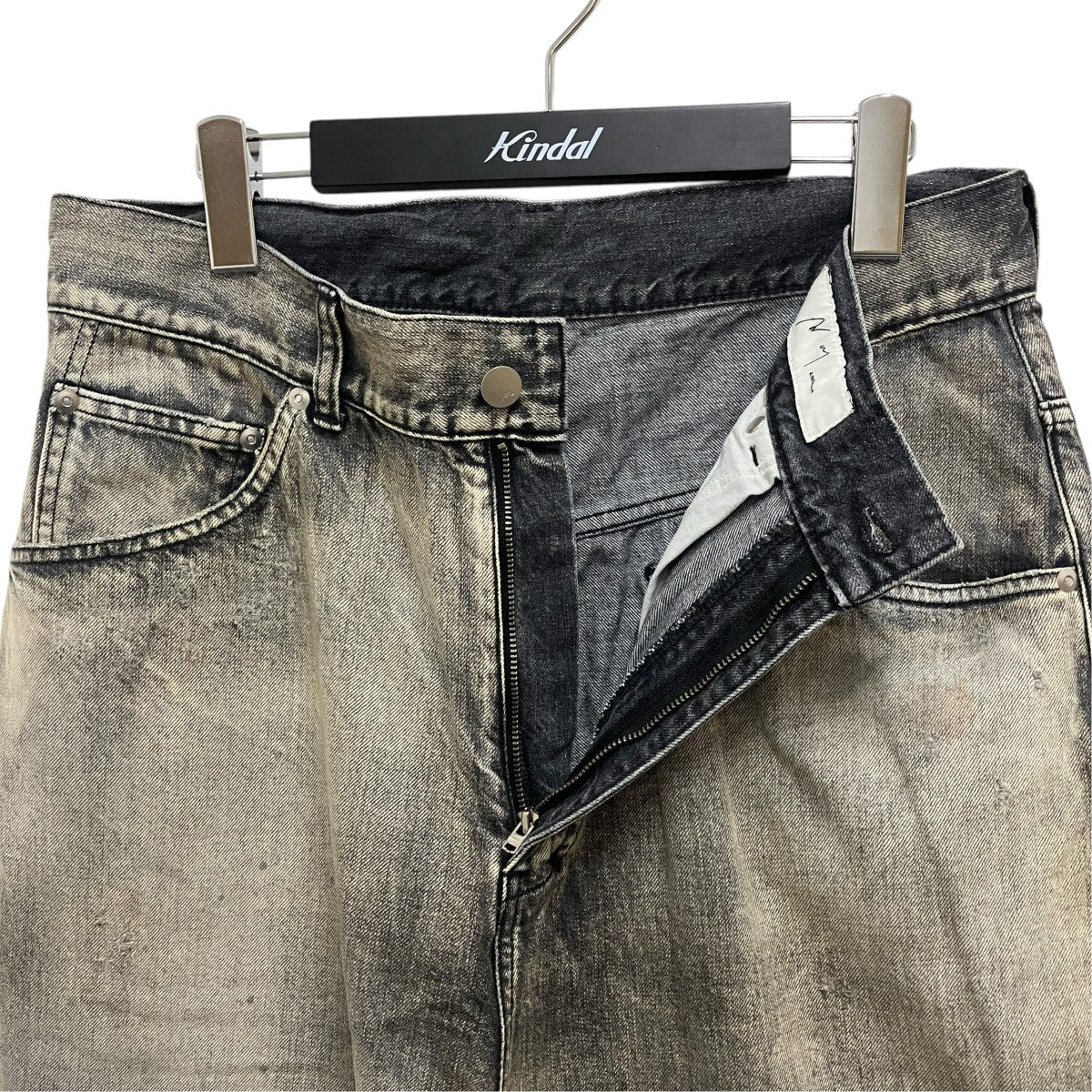ANCELLM 26SS#01 MIDTAPERED 5P DENIM PANTSデニムパンツANC-#01-26SS 古着・中古-3枚目のアイテム画像