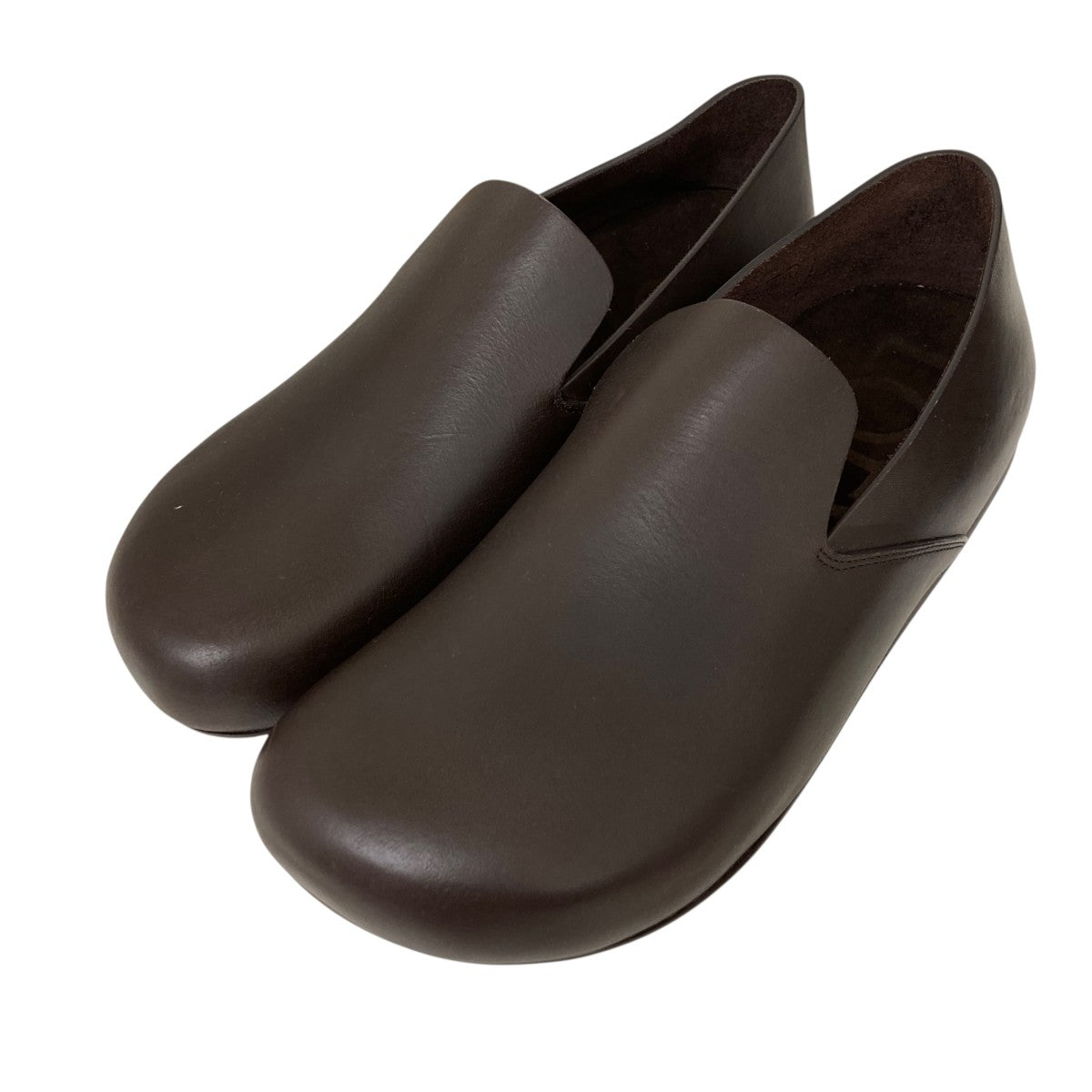LOEWE ラグ レザー ローファースリッポン152309 古着・中古-1枚目のアイテム画像