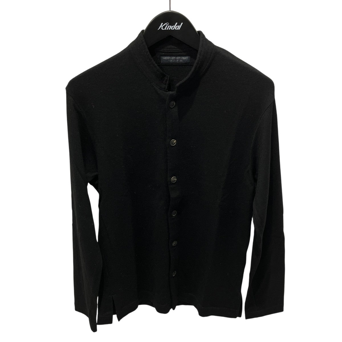 REGULATION Yohji Yamamoto 15awウールジャージー シャツニットカーディガンウールシャツHY-T62-191 古着・中古-1枚目のアイテム画像