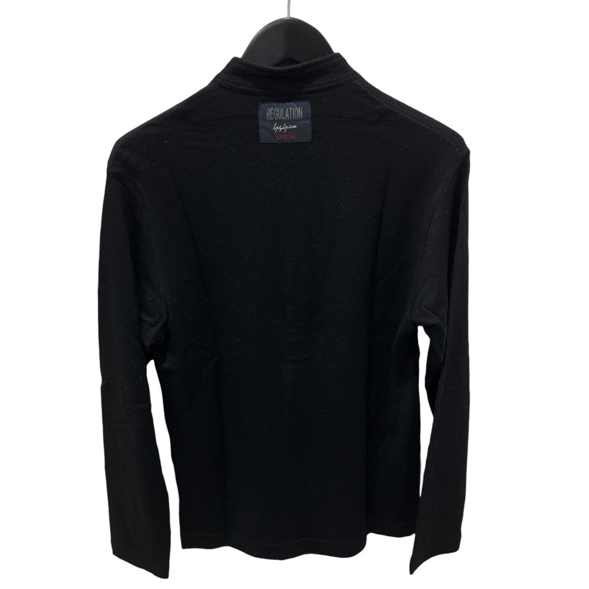 REGULATION Yohji Yamamoto 15awウールジャージー シャツニットカーディガンウールシャツHY-T62-191 古着・中古-2枚目のアイテム画像