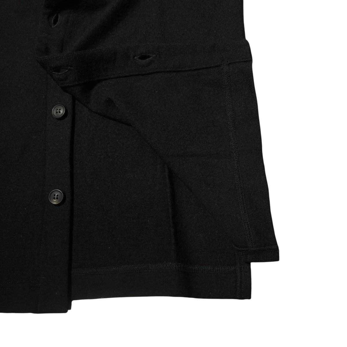 REGULATION Yohji Yamamoto 15awウールジャージー シャツニットカーディガンウールシャツHY-T62-191 古着・中古-5枚目のアイテム画像