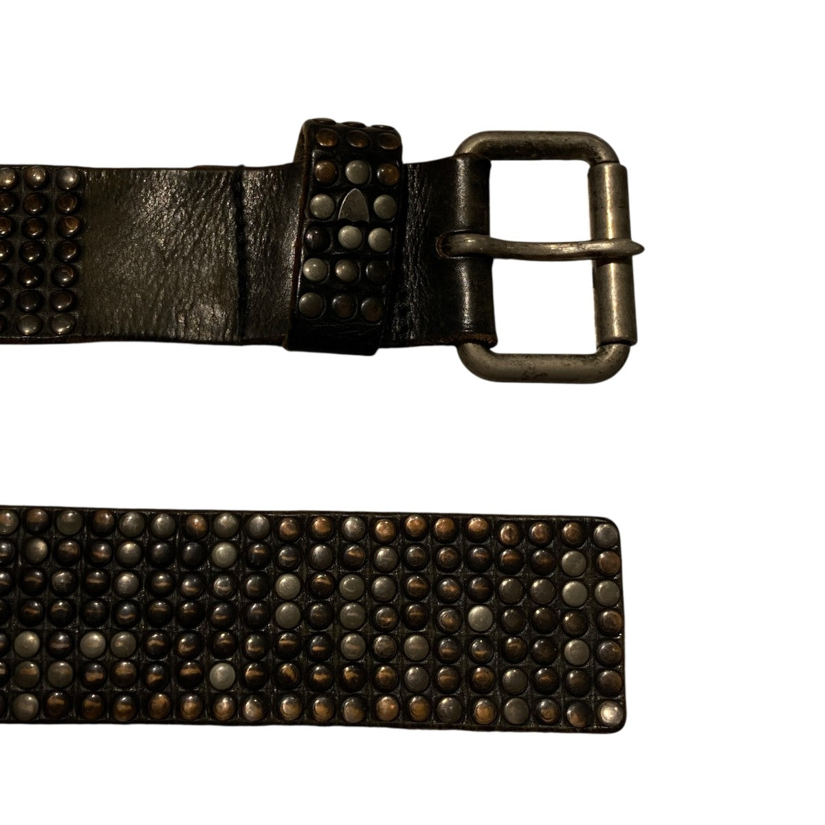 HTC VINTAGE STUDS BELTレザーベルト10000 STUDS BELT 古着・中古-3枚目のアイテム画像