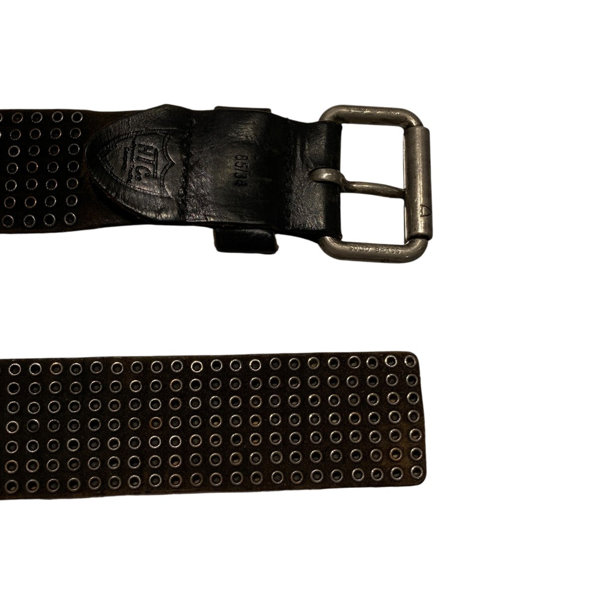 HTC VINTAGE STUDS BELTレザーベルト10000 STUDS BELT 古着・中古-4枚目のアイテム画像
