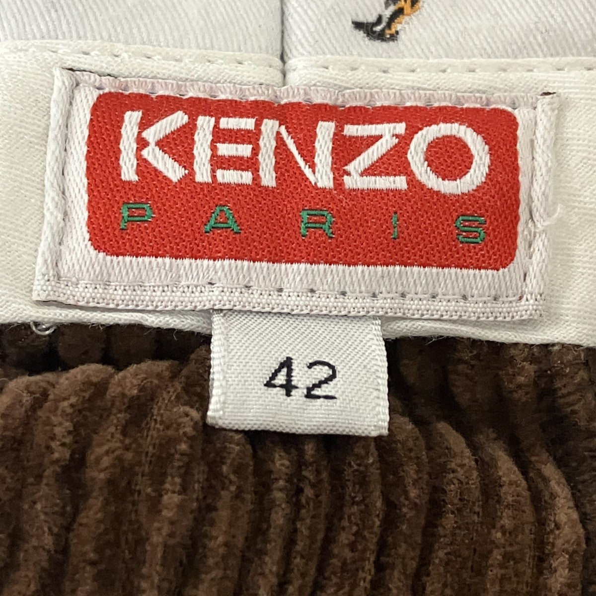KENZO コーデュロイカーゴパンツコーデュロイパンツFD65PA1099CR 古着・中古-6枚目のアイテム画像