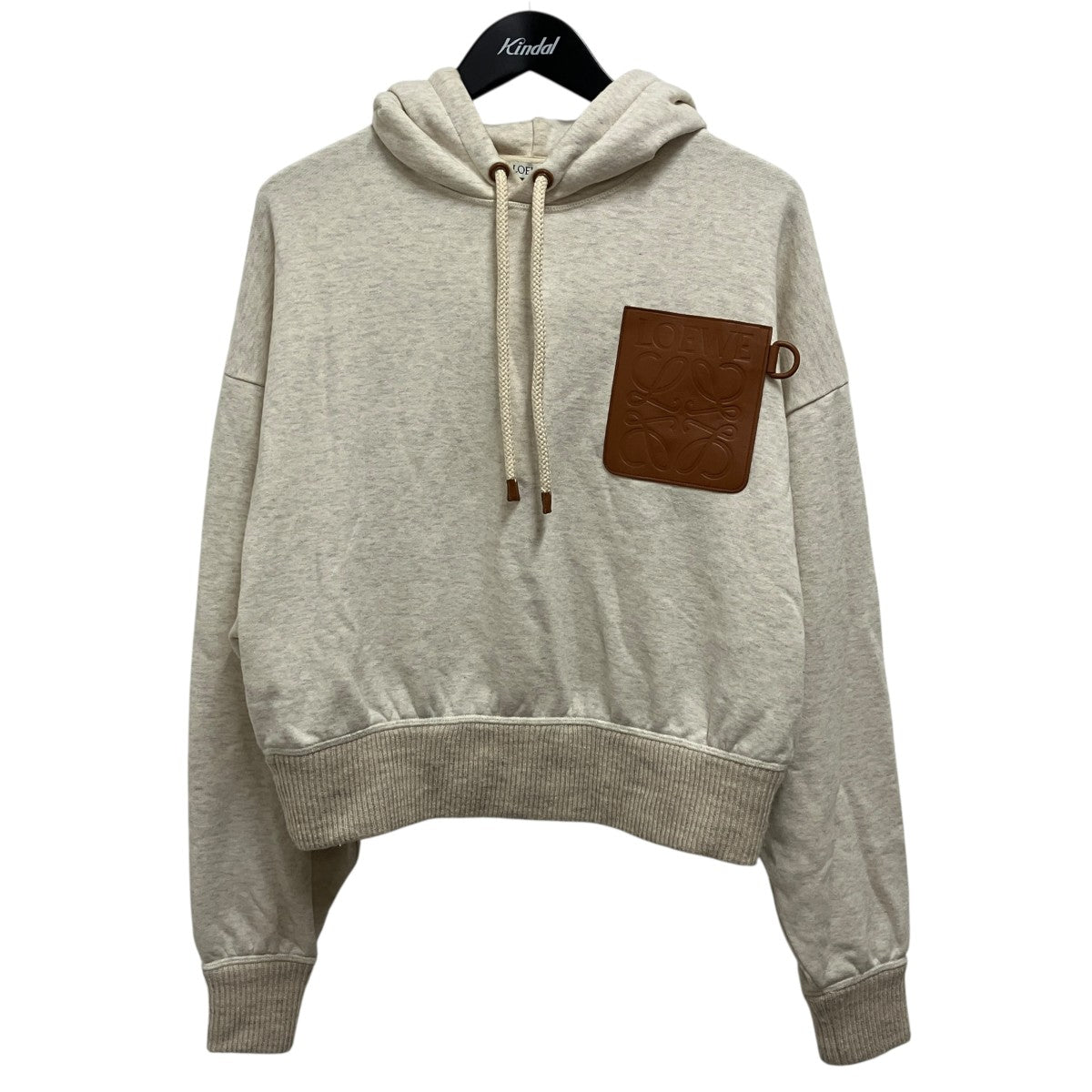 LOEWE アナグラムレザーポケットフーディ1726688 古着・中古-1枚目のアイテム画像