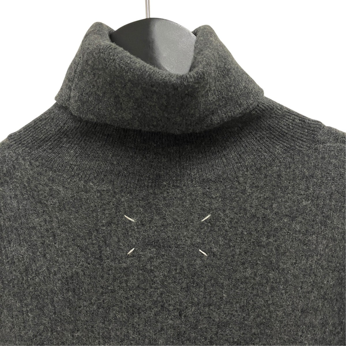 Maison Margiela 18AWタートルネックセーター エルボーパッチハイネックニットS51HA0869 古着・中古-4枚目のアイテム画像