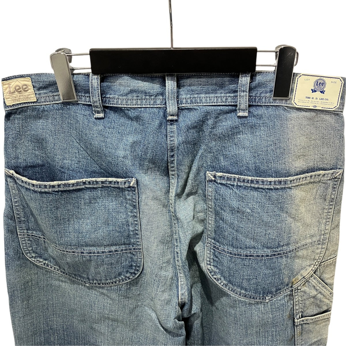LEE VINTAGE PAINTER PANTSデニムパンツLM7321 古着・中古-4枚目のアイテム画像