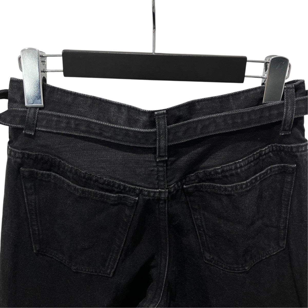LE CIEL BLEU 25AWStraight Fit Jeans w Beltデニムパンツ27A68406 古着・中古-4枚目のアイテム画像