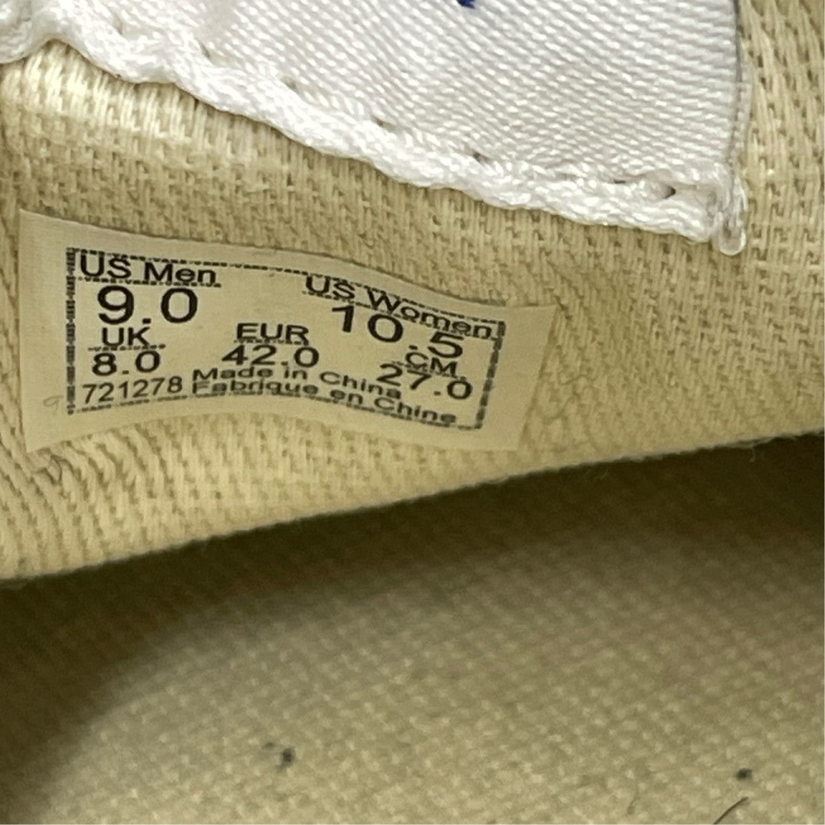 VANS Authentic 44スニーカー 古着・中古-9枚目のアイテム画像