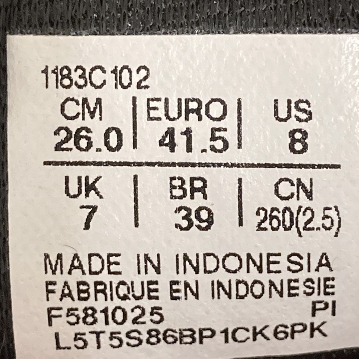 Onitsuka Tiger MEXICO 66ローカットスニーカー1183C102 古着・中古-6枚目のアイテム画像