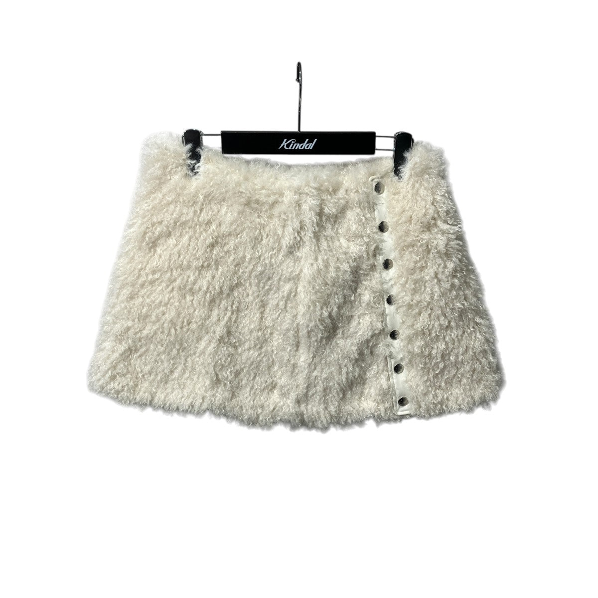 KISHIDAMIKI 24SSPOODLE FUR MINI SKIRTミニスカート 古着・中古-1枚目のアイテム画像