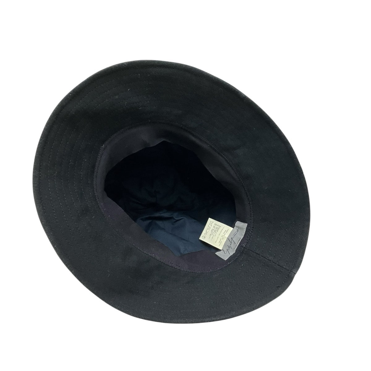 YOHJI YAMAMOTO HQ-H12-014ハット 古着・中古-4枚目のアイテム画像