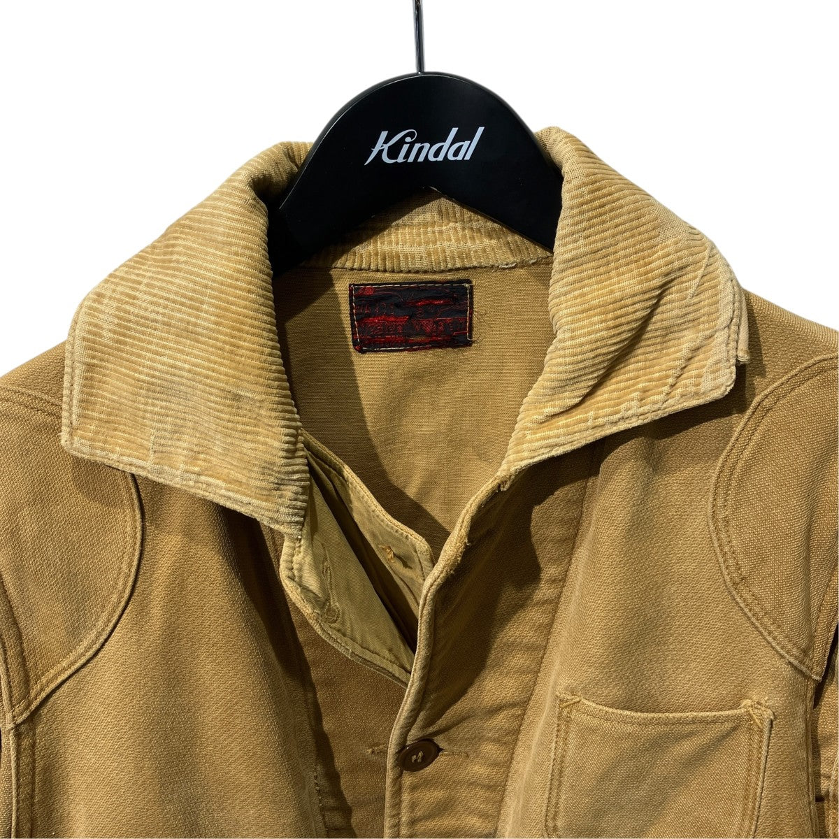 WESTERN FIELD 30sWARDS Western Field Moleskin Hunting Jacketカバーオール 古着・中古-3枚目のアイテム画像