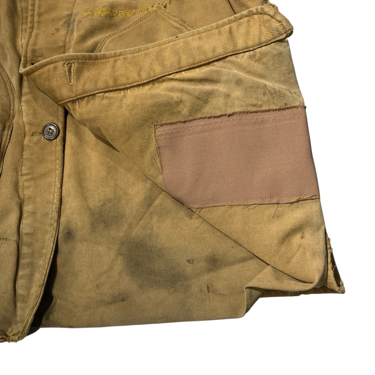 WESTERN FIELD 30sWARDS Western Field Moleskin Hunting Jacketカバーオール 古着・中古-5枚目のアイテム画像