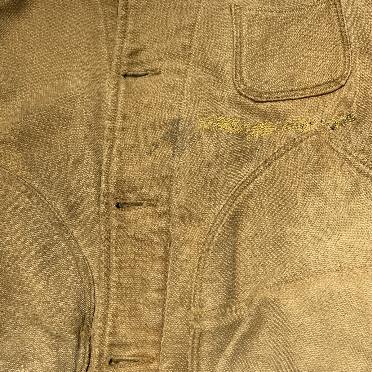 WESTERN FIELD 30sWARDS Western Field Moleskin Hunting Jacketカバーオール 古着・中古-9枚目のアイテム画像