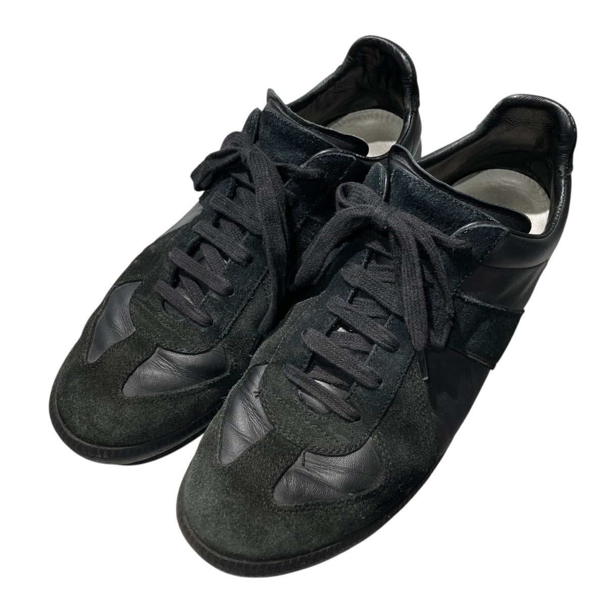 Maison Margiela REPLICA Lambskin and calf-splitローカットスニーカーS57WS0236 古着・中古-1枚目のアイテム画像