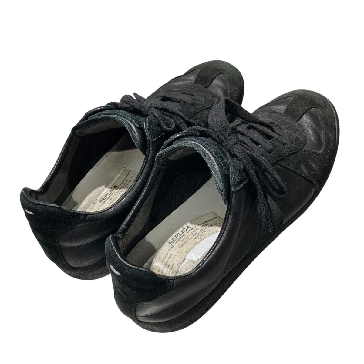 Maison Margiela REPLICA Lambskin and calf-splitローカットスニーカーS57WS0236 古着・中古-2枚目のアイテム画像