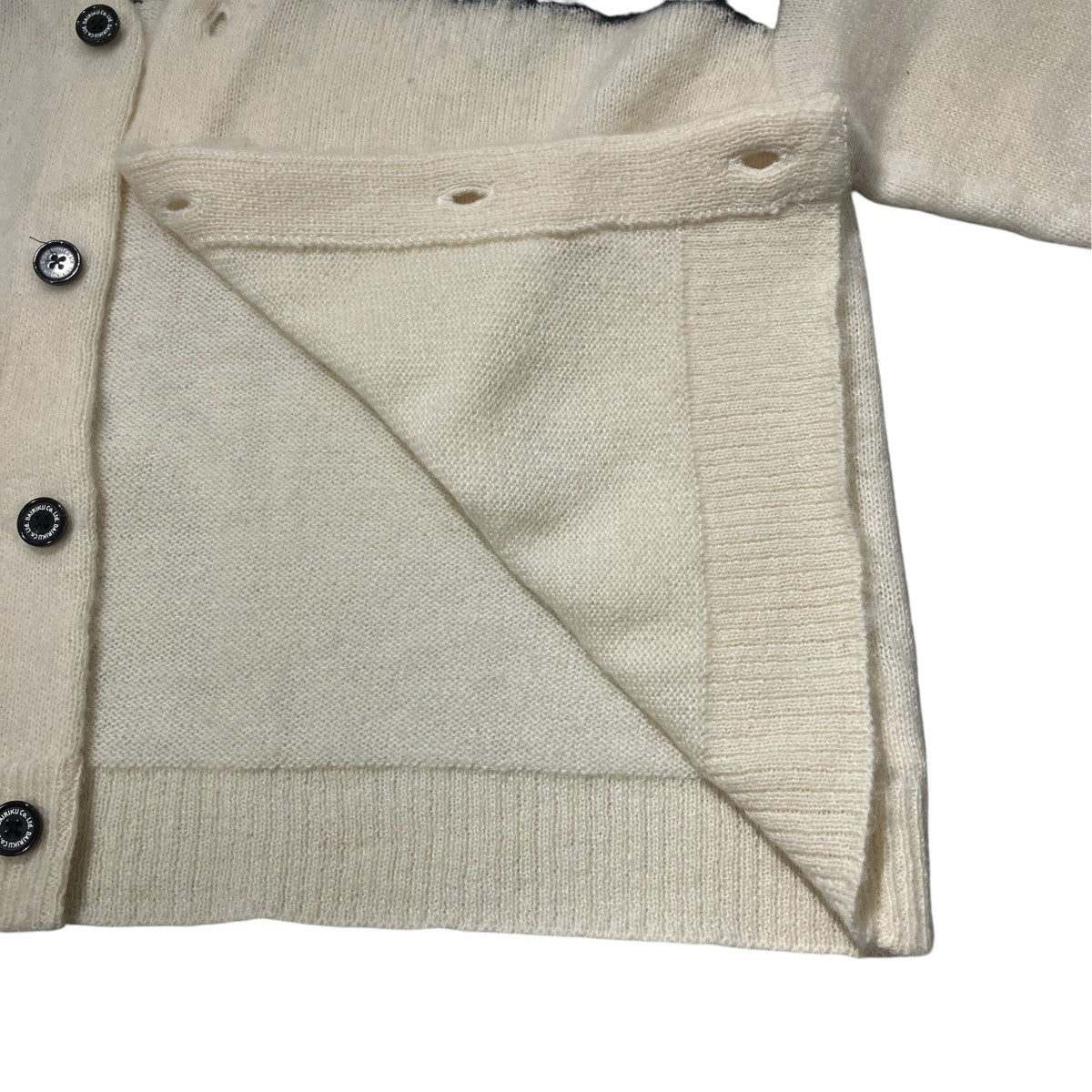 DAIRIKU NANA Mohair Cardiganモヘヤカーディガン22SS K-2 古着・中古-5枚目のアイテム画像