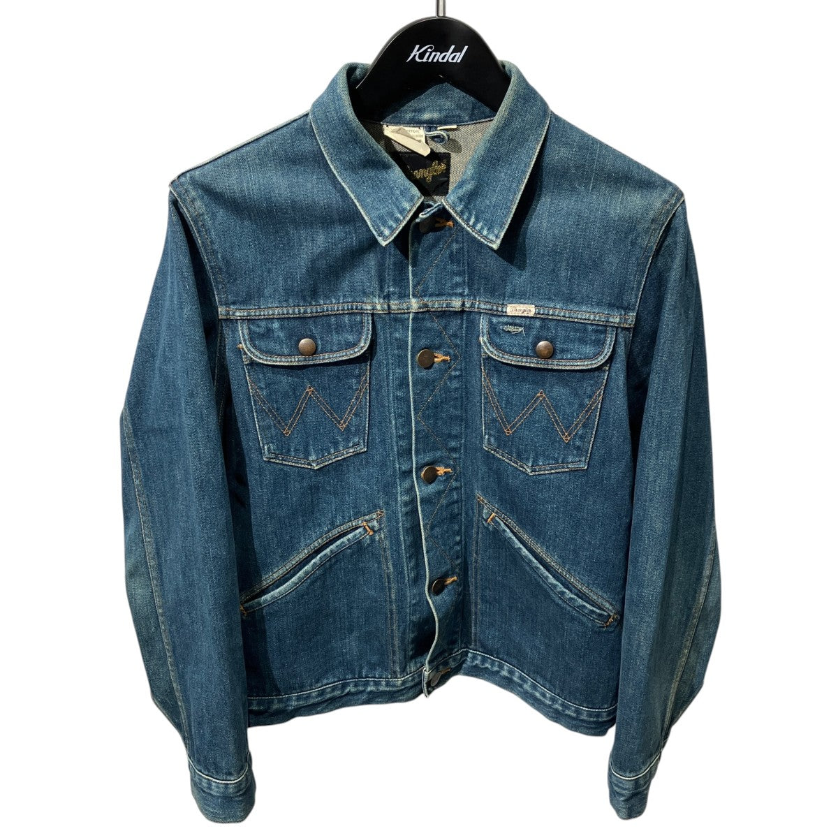 Wrangler 90sWRANCHERデニムジャケット124MJ 古着・中古-1枚目のアイテム画像