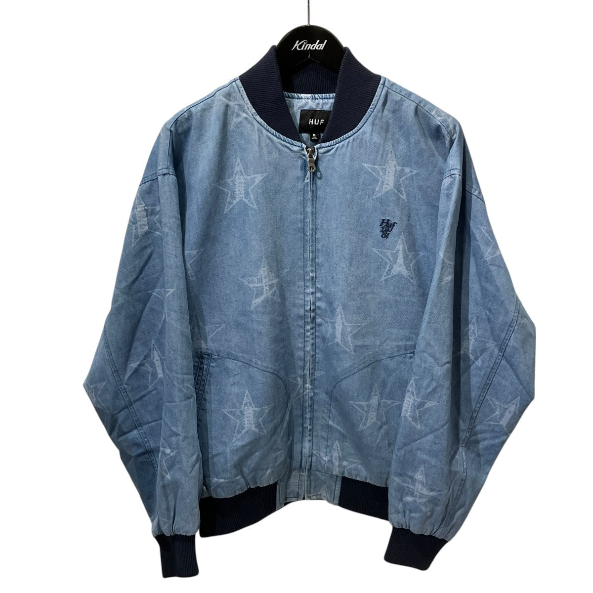 HUF LANDMARK JACKETジップアップジャケット 古着・中古-1枚目のアイテム画像