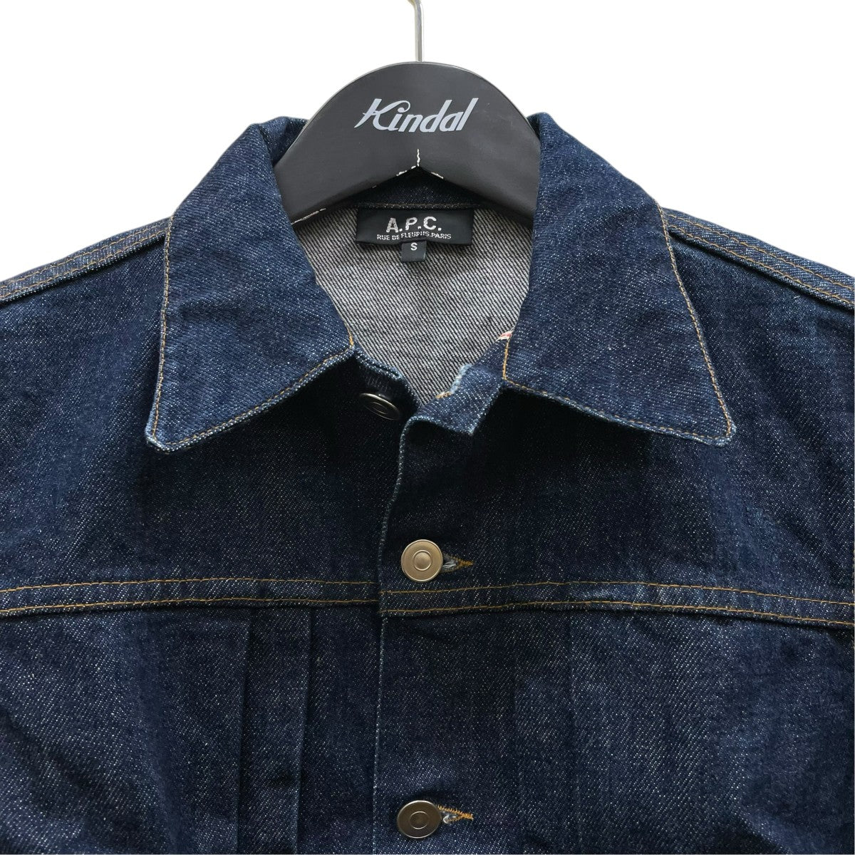 A．P．C． デニムジャケット 古着・中古-3枚目のアイテム画像