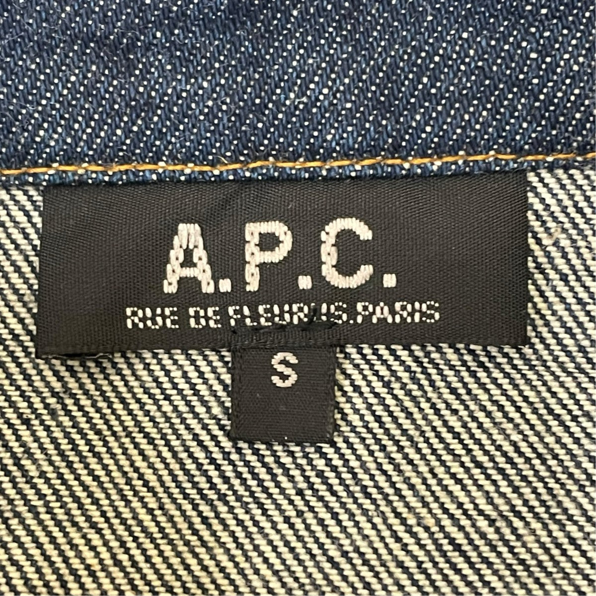 A．P．C． デニムジャケット 古着・中古-5枚目のアイテム画像