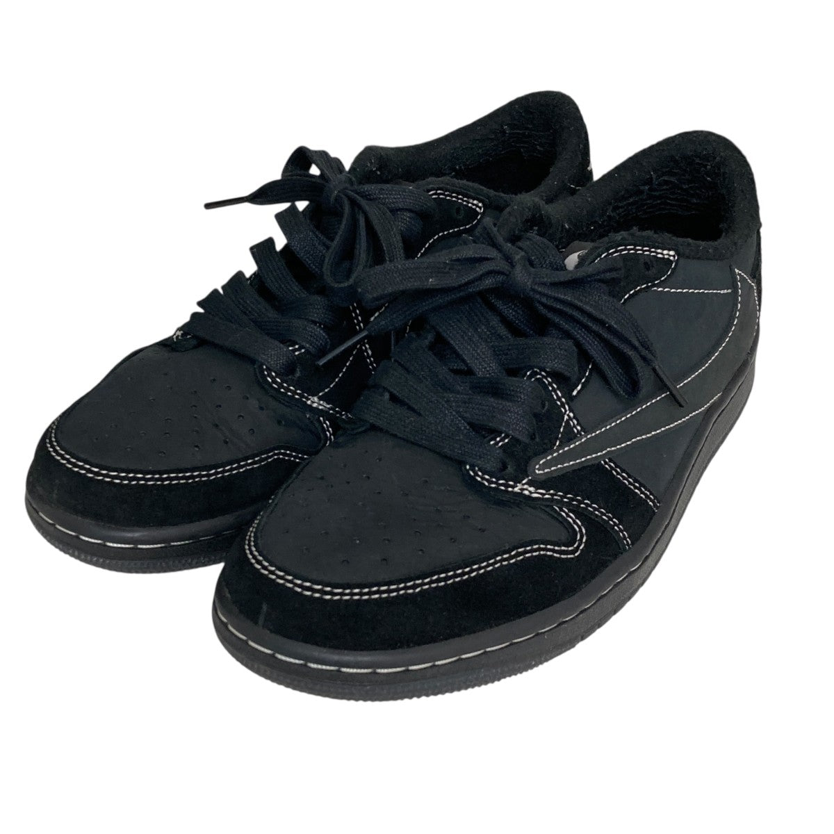 NIKE×TRAVIS SCOTT Jordan 1 Low OG SP Black PhantomスニーカーDM7866-001 古着・中古-1枚目のアイテム画像