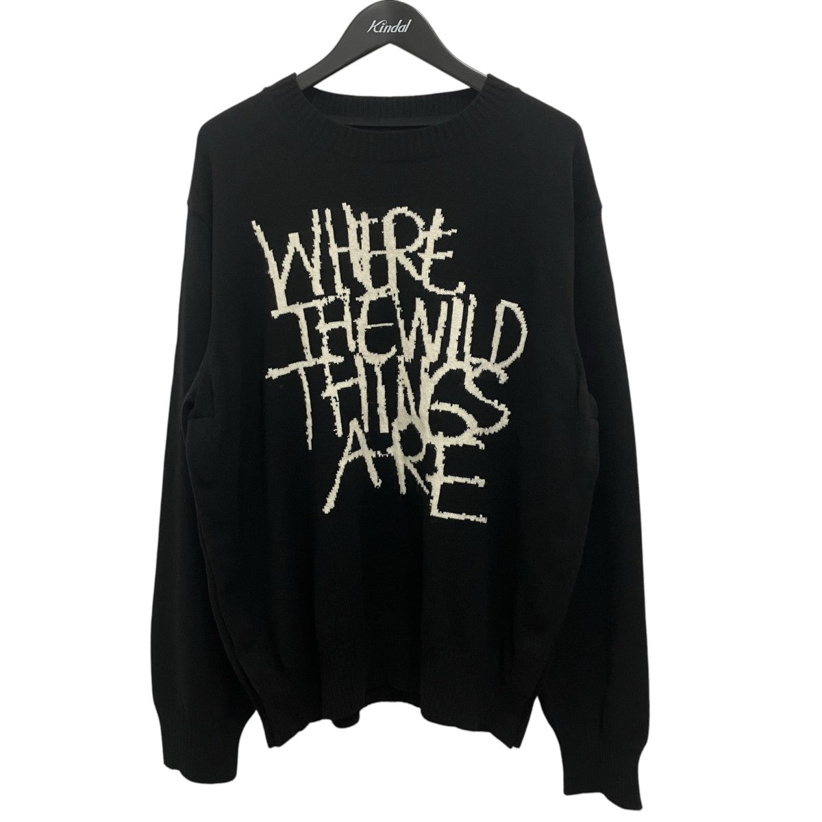 sacai WHERE THE WILD THINGS ARE Wool Knit PO長袖ニット25-01000S 古着・中古-1枚目のアイテム画像