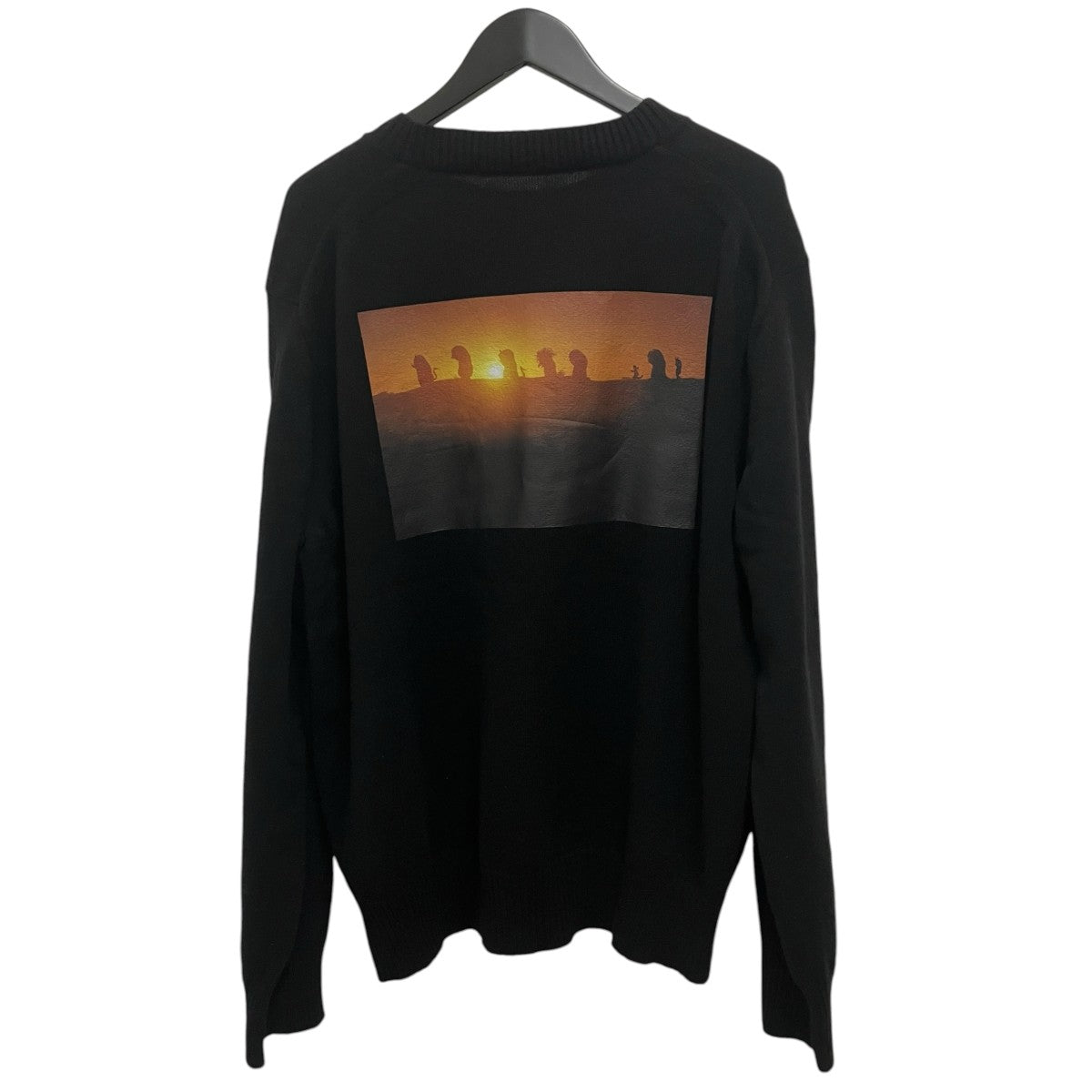 sacai WHERE THE WILD THINGS ARE Wool Knit PO長袖ニット25-01000S 古着・中古-2枚目のアイテム画像