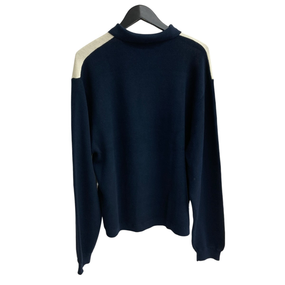 GRAND COLLECTION KNIT QUARTER ZIP SWEATERニット? idnight Navy） 古着・中古-2枚目のアイテム画像