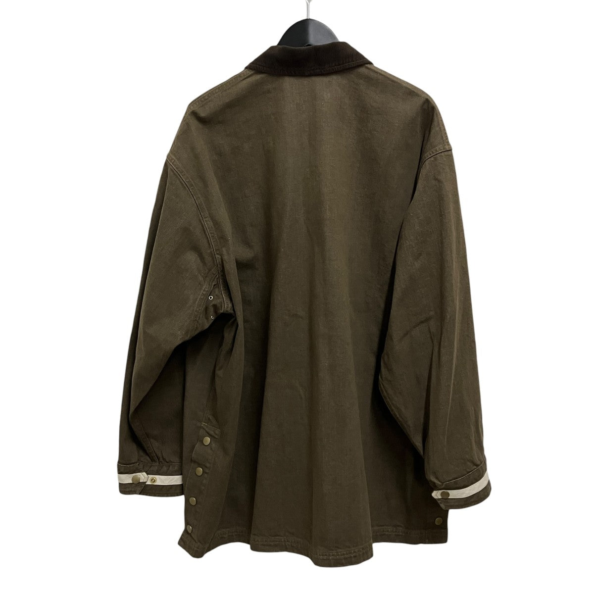 YOKE Denim Coverall Half CoatカバーオールYK25FW01065C 古着・中古-2枚目のアイテム画像