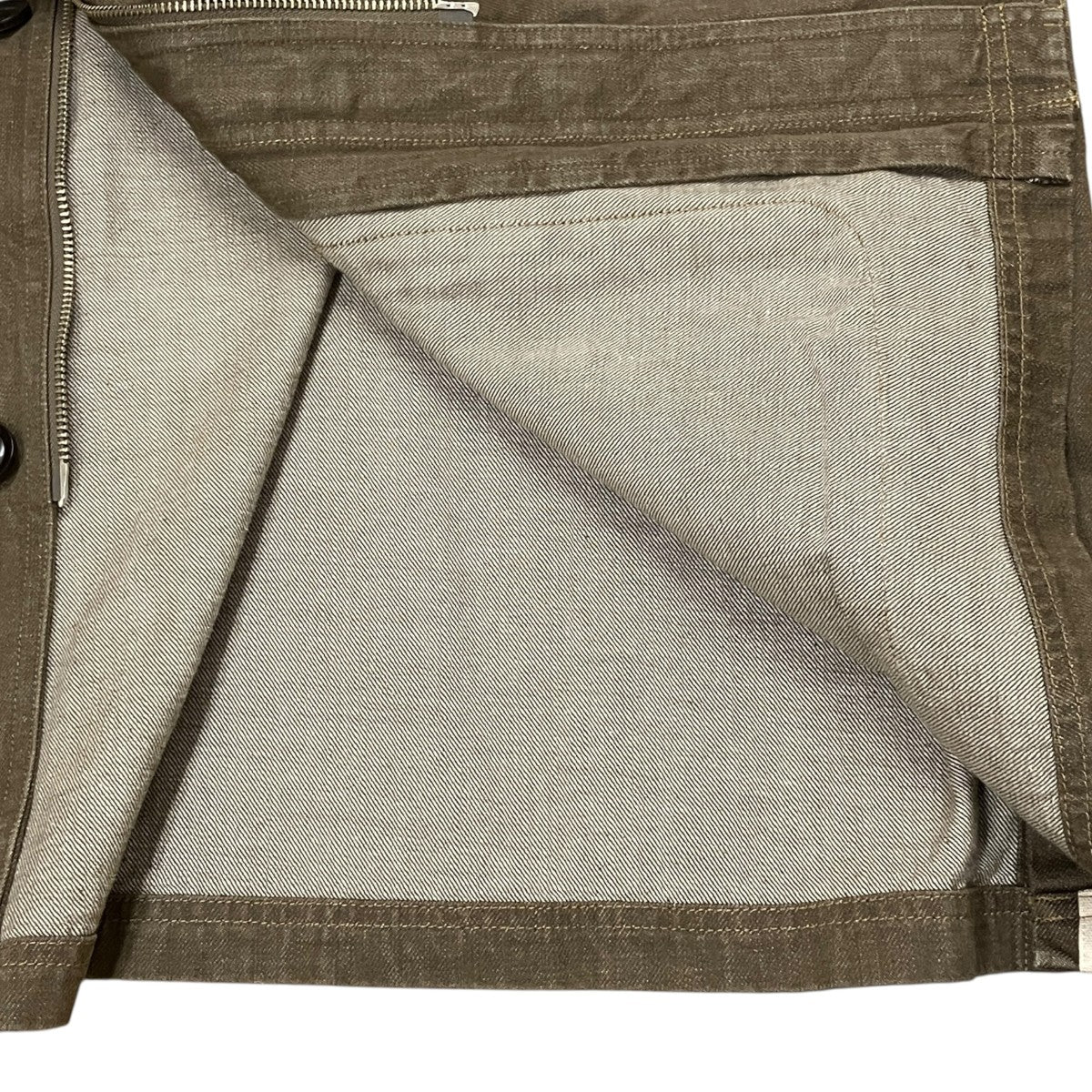 YOKE Denim Coverall Half CoatカバーオールYK25FW01065C 古着・中古-5枚目のアイテム画像