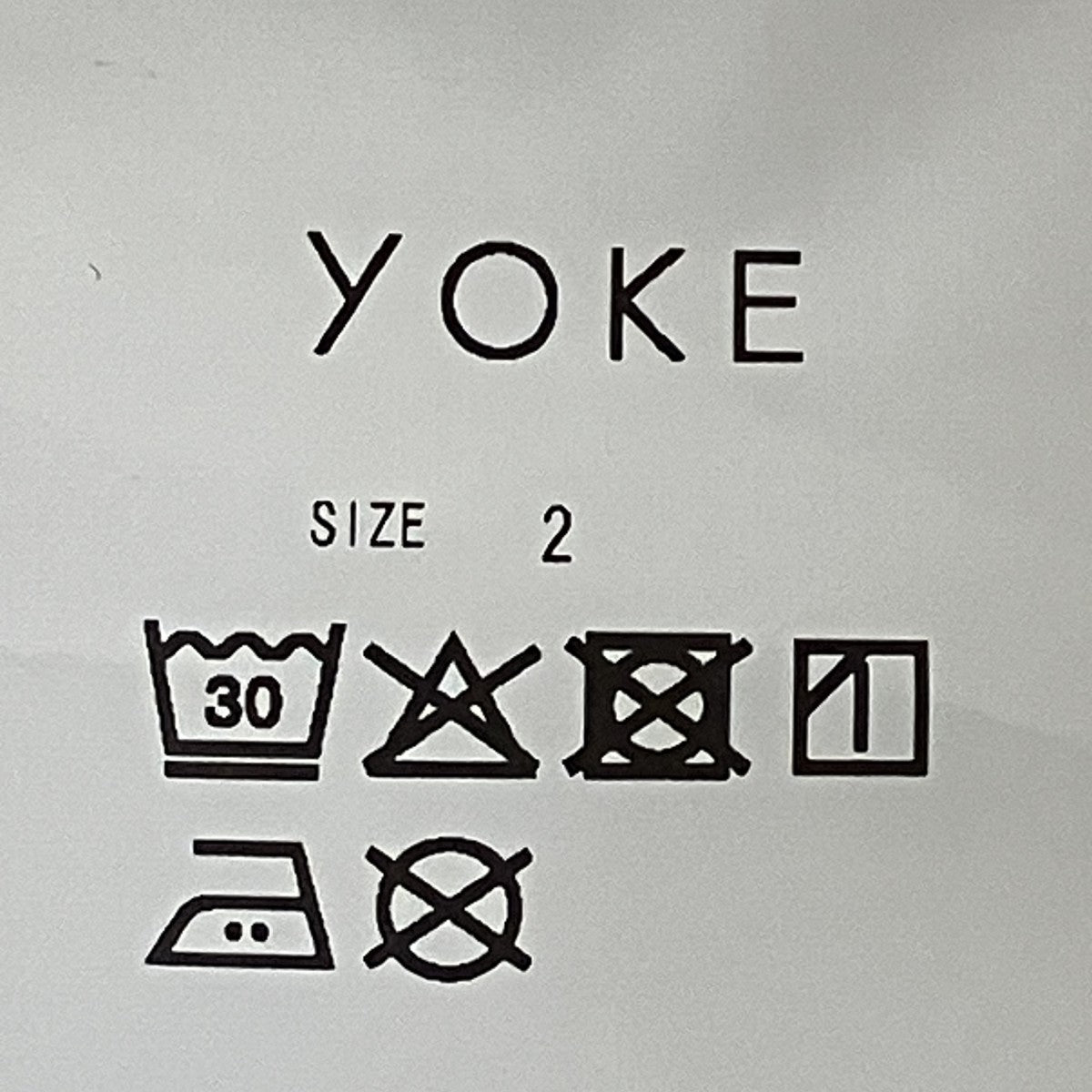 YOKE Denim Coverall Half CoatカバーオールYK25FW01065C 古着・中古-6枚目のアイテム画像