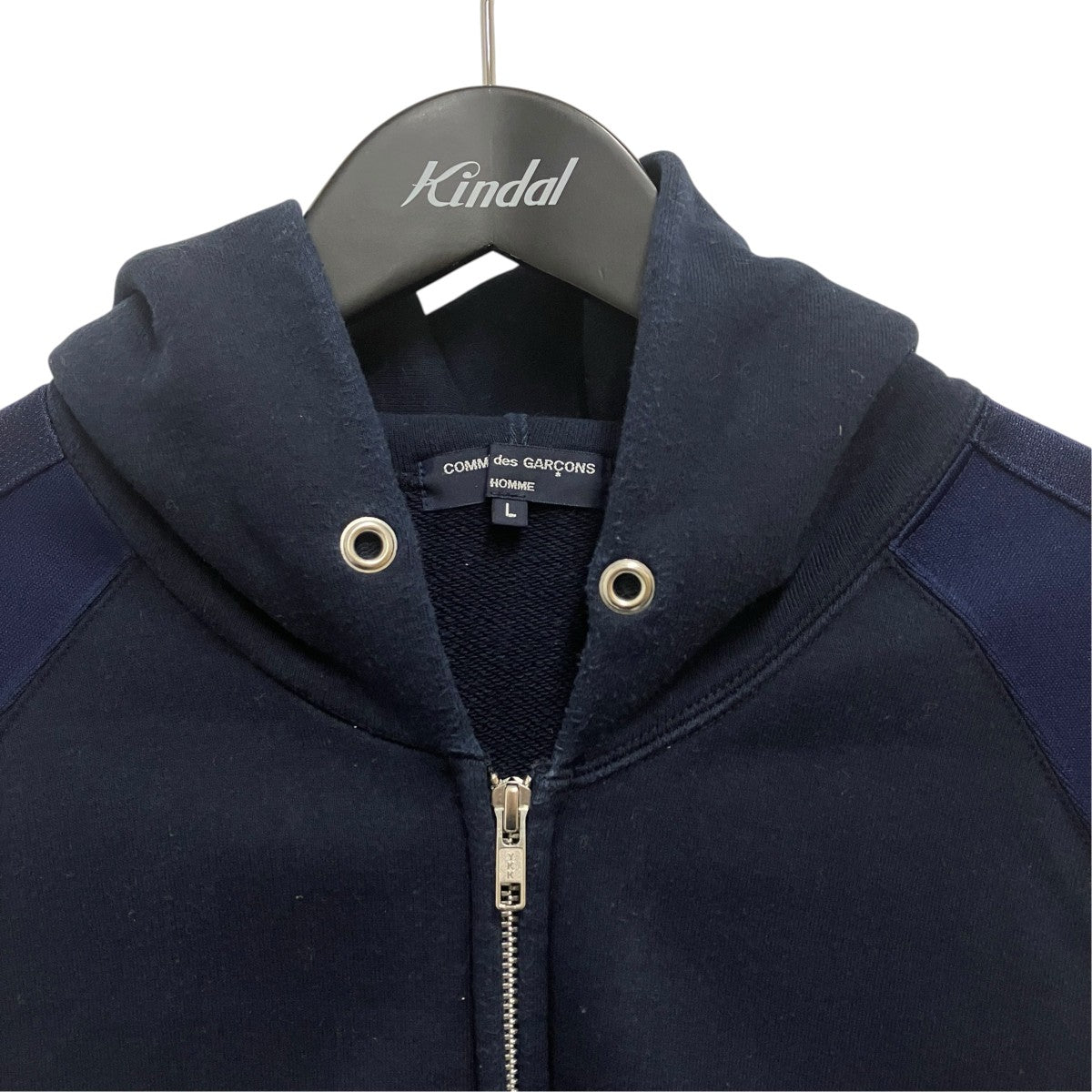 COMME des GARCONS HOMME 21AW切替ジップパーカーHE-T017 古着・中古-3枚目のアイテム画像