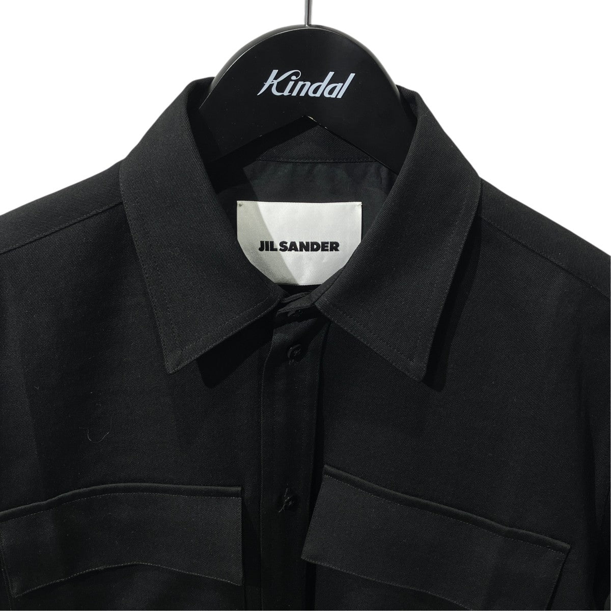 JIL SANDER 22AWLight Wool Gabardine Shirt長袖シャツJ21DL0009 古着・中古-3枚目のアイテム画像
