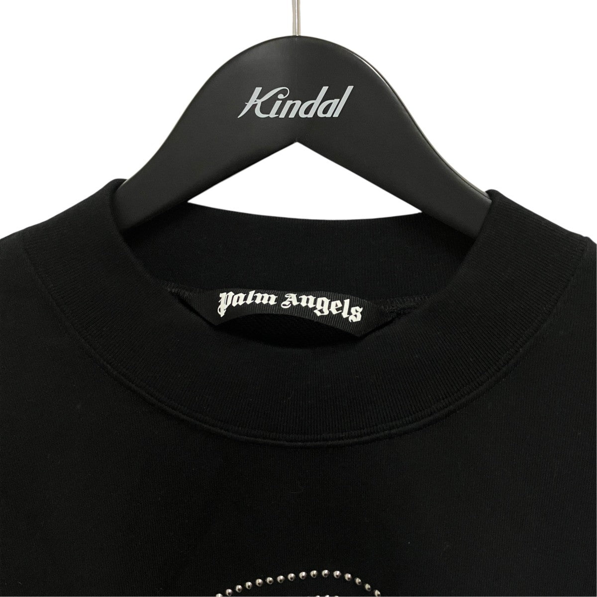 Palm Angels 24SSMILANO STUD CREW長袖クルーネックスウェットPMBA074R24FLE0081077 古着・中古-3枚目のアイテム画像