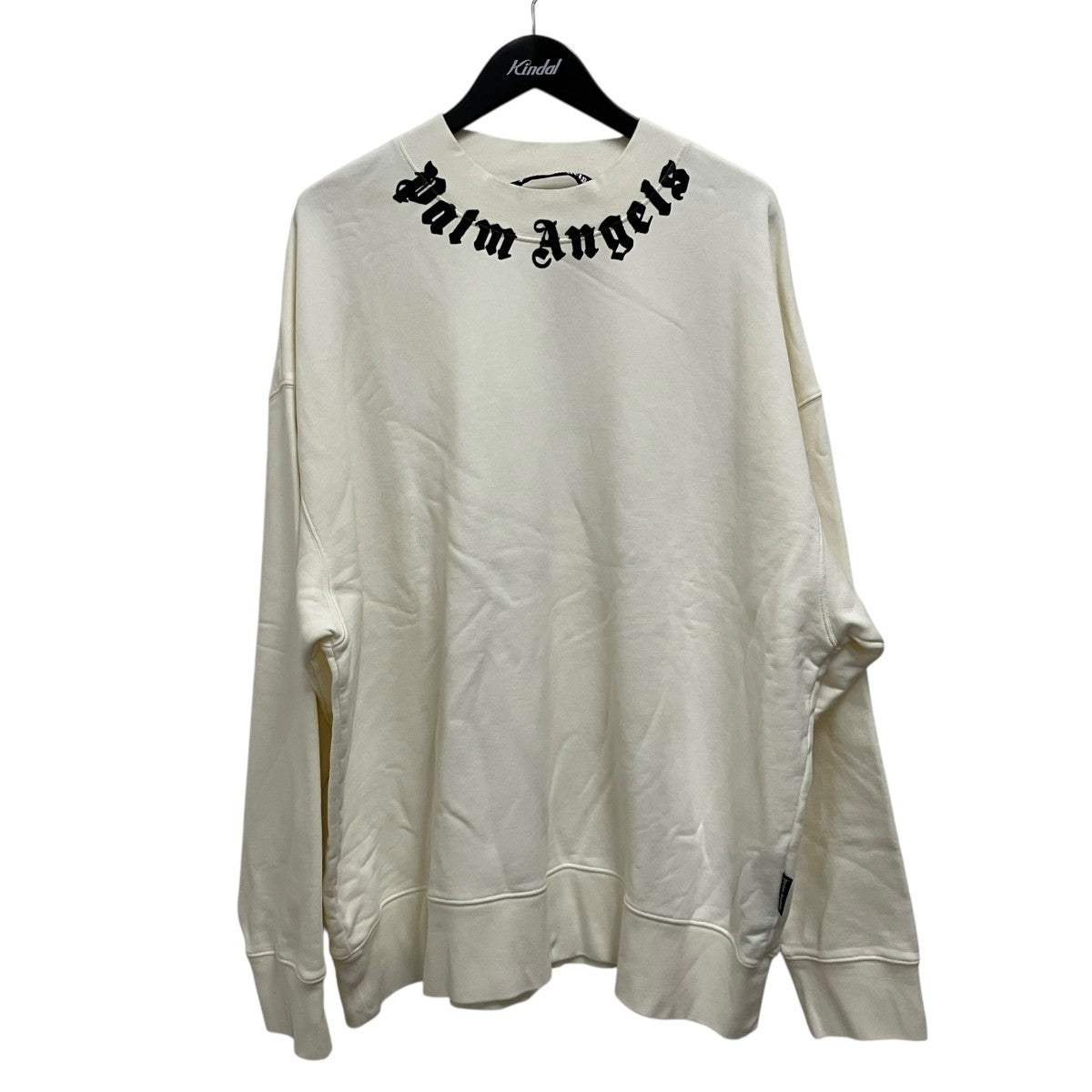 Palm Angels NECK LOGO CREW長袖スウェットPMBF24-041 古着・中古-1枚目のアイテム画像