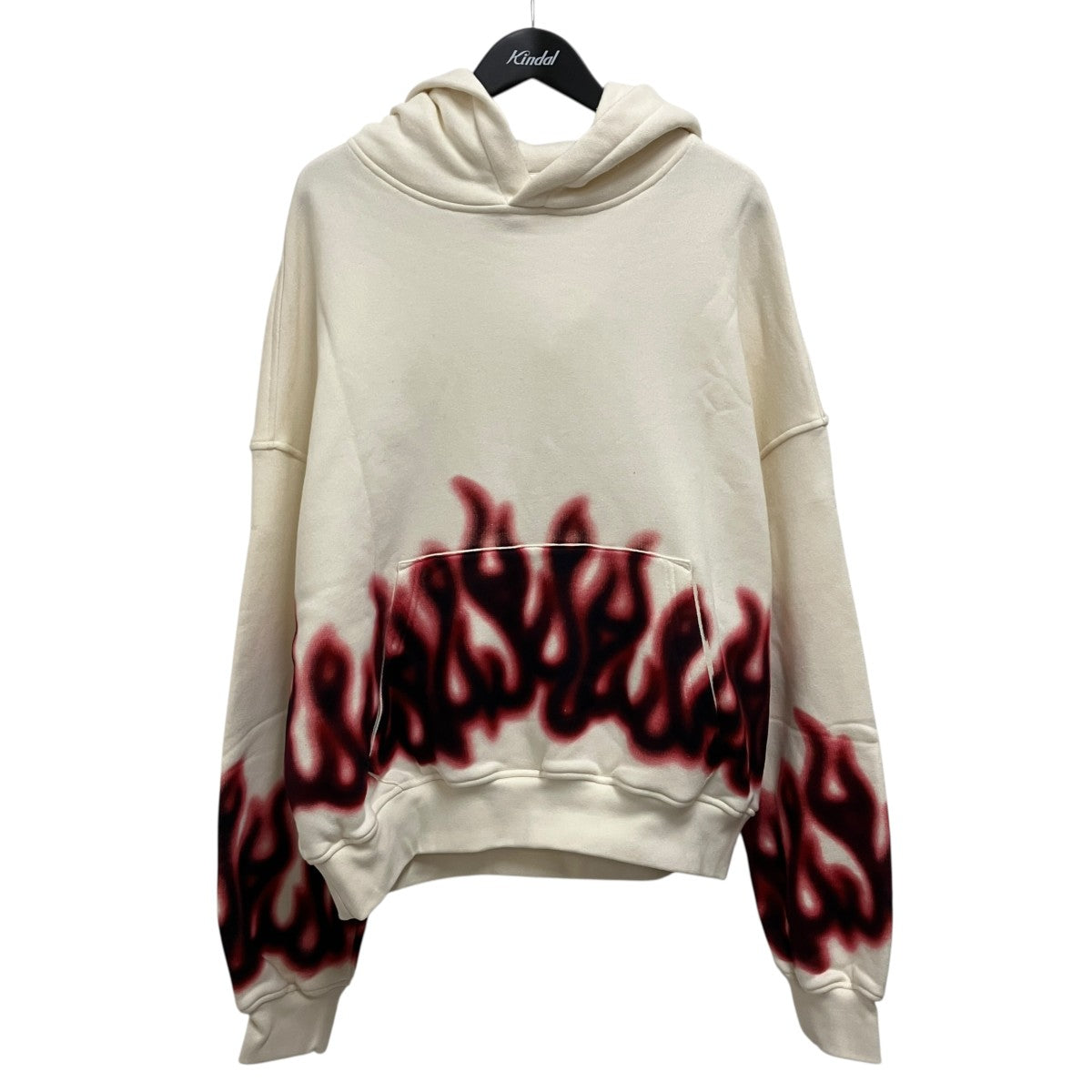 Palm Angels 25AWFlames Loose Hoodie長袖フーディーPMBB17EF25FLE0020384 古着・中古-1枚目のアイテム画像