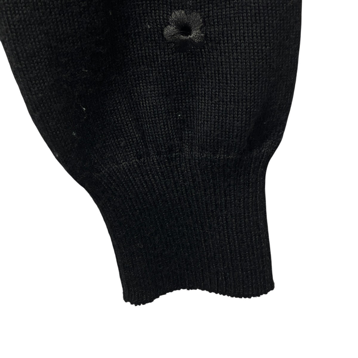 tricot COMME des GARCONS 21ssフラワー刺繍ニット長袖ニットTG-N006 古着・中古-4枚目のアイテム画像