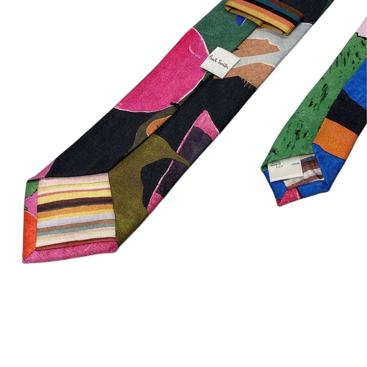 Paul Smith River Collageネクタイ163518 古着・中古-4枚目のアイテム画像