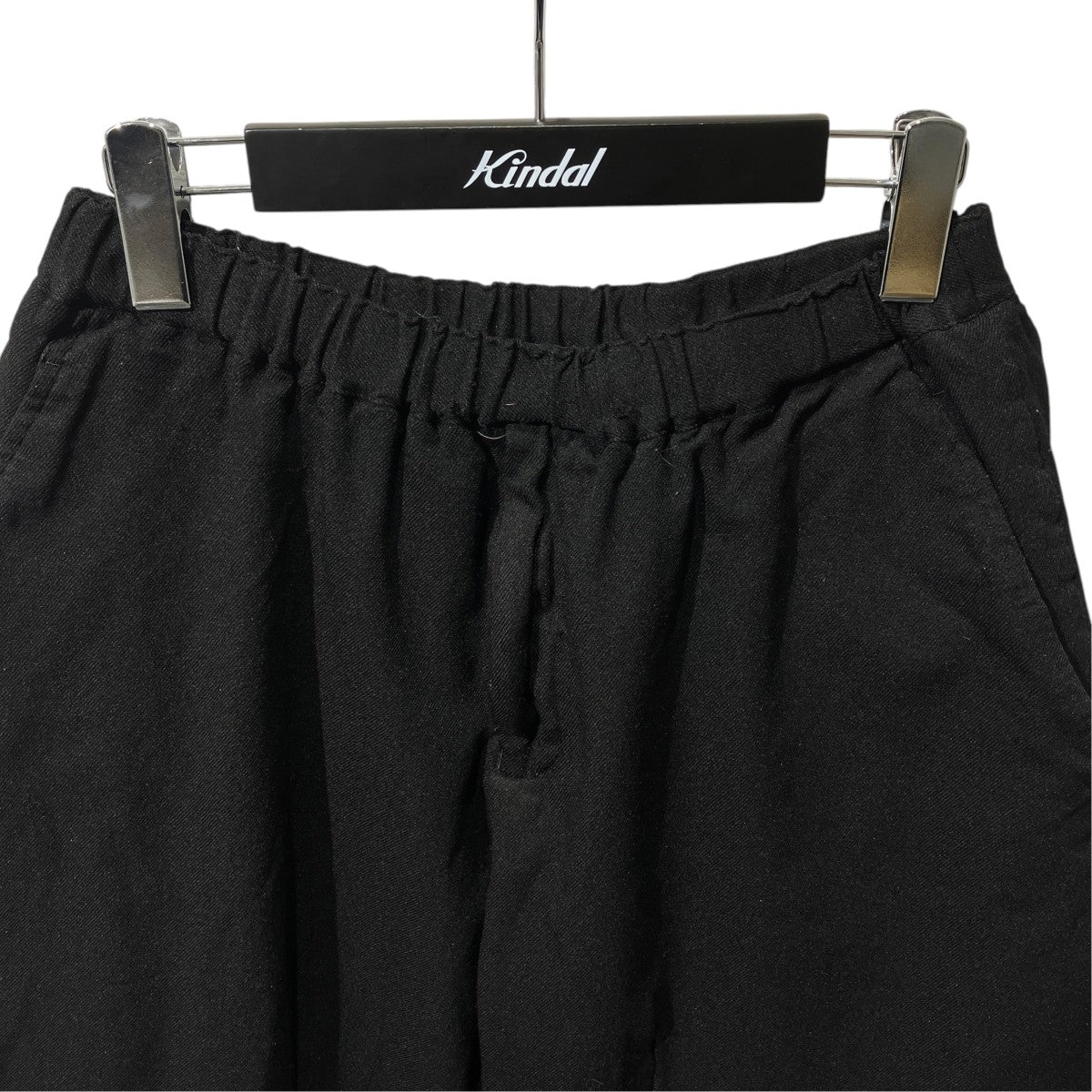 BLACK COMME des GARCONS 17AWポリエステル縮絨 イージーパンツドッキングパンツ1T-P009 古着・中古-3枚目のアイテム画像