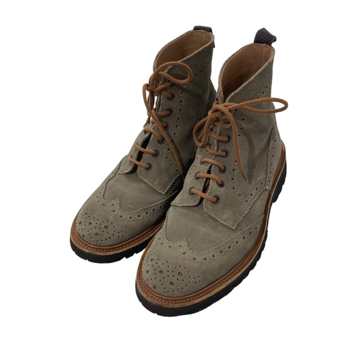 Tricker’s VISONE REPELLO SUEDEブーツS6341314 古着・中古-1枚目のアイテム画像