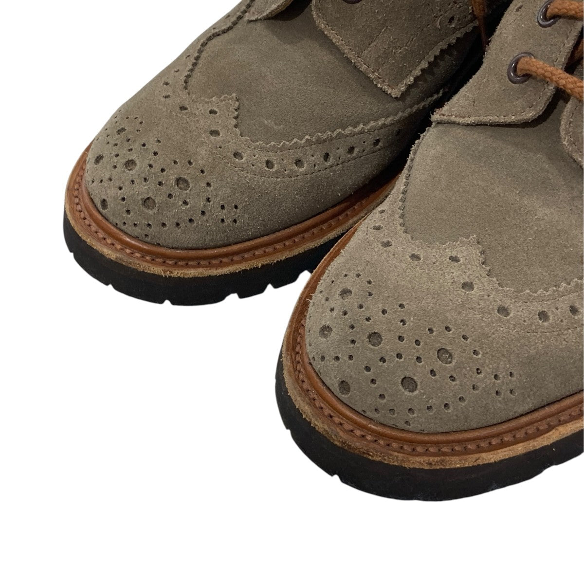 Tricker’s VISONE REPELLO SUEDEブーツS6341314 古着・中古-4枚目のアイテム画像